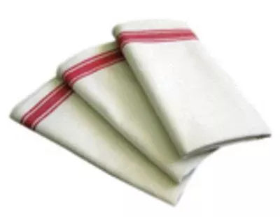 Retro Stripe Red Towel
