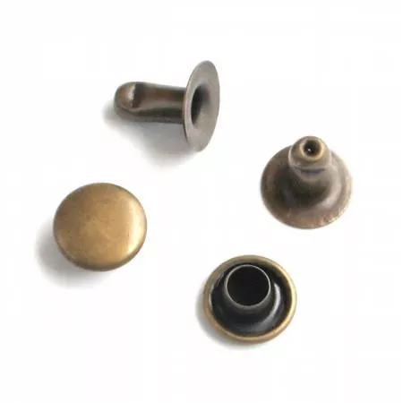 Rivet Set Antique 24ct Small