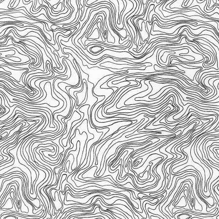 Robert Kaufman Black Wavy Lines BW blender fabric