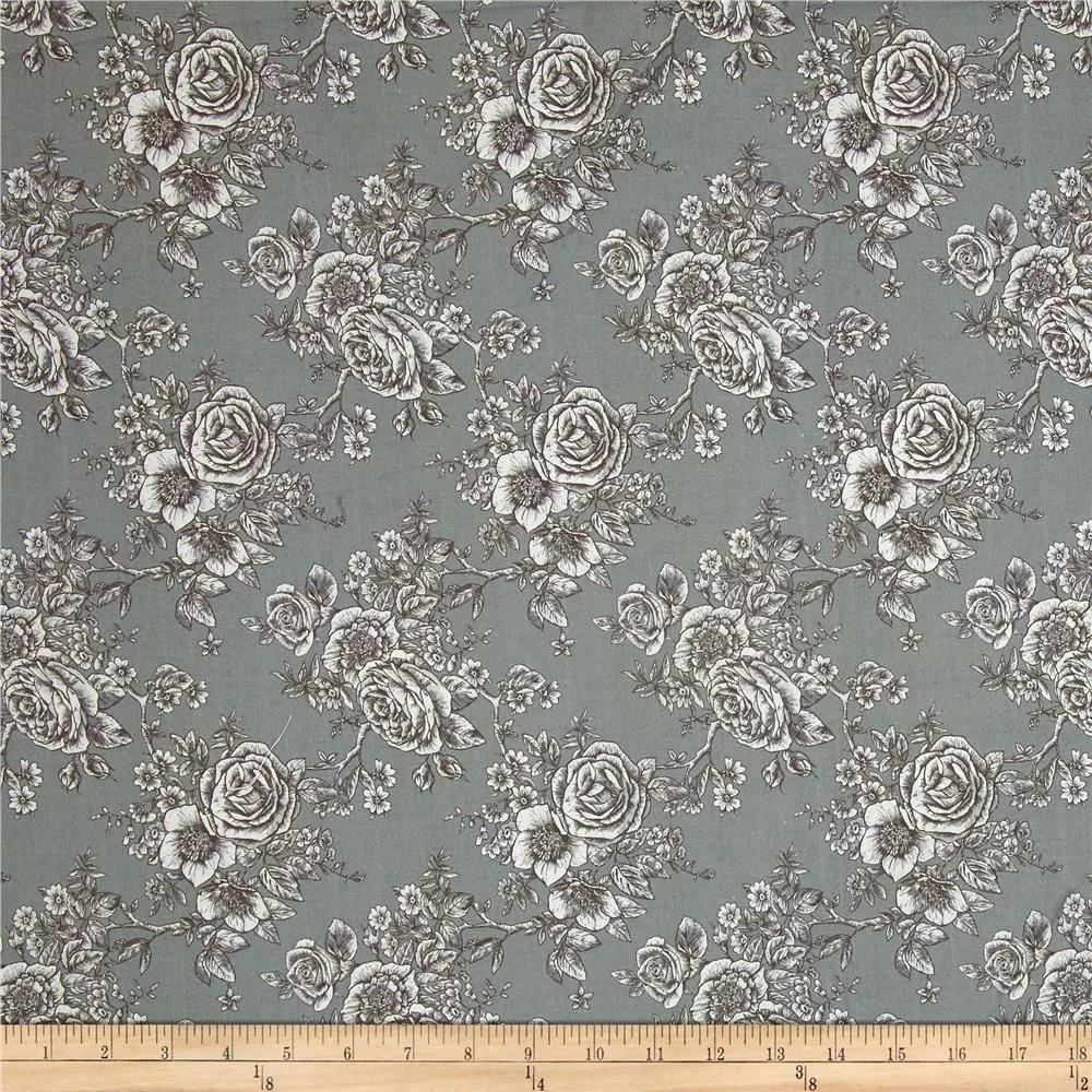 Rose Toile 8294-095 108" Wide Backing - Blank Quilting