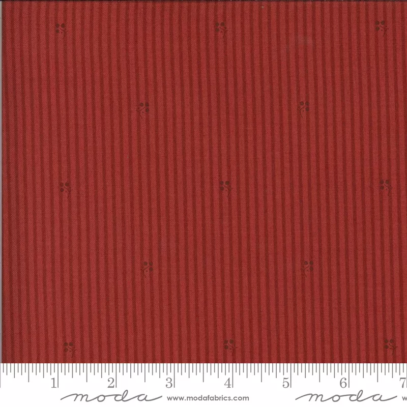 Roselyn Stripe Warm Red 14917 12