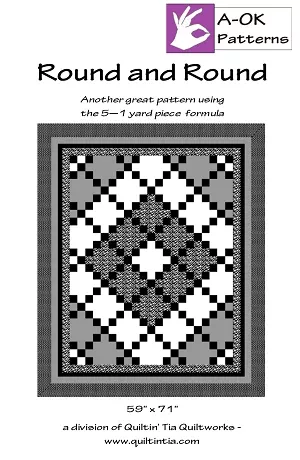 Round & Round 5-Yard Quilt Pattern
