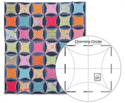 ruler-charming-circles-rulerjune-tailor-jt1710 Ruler - Charming Circles RulerJune Tailor JT1710