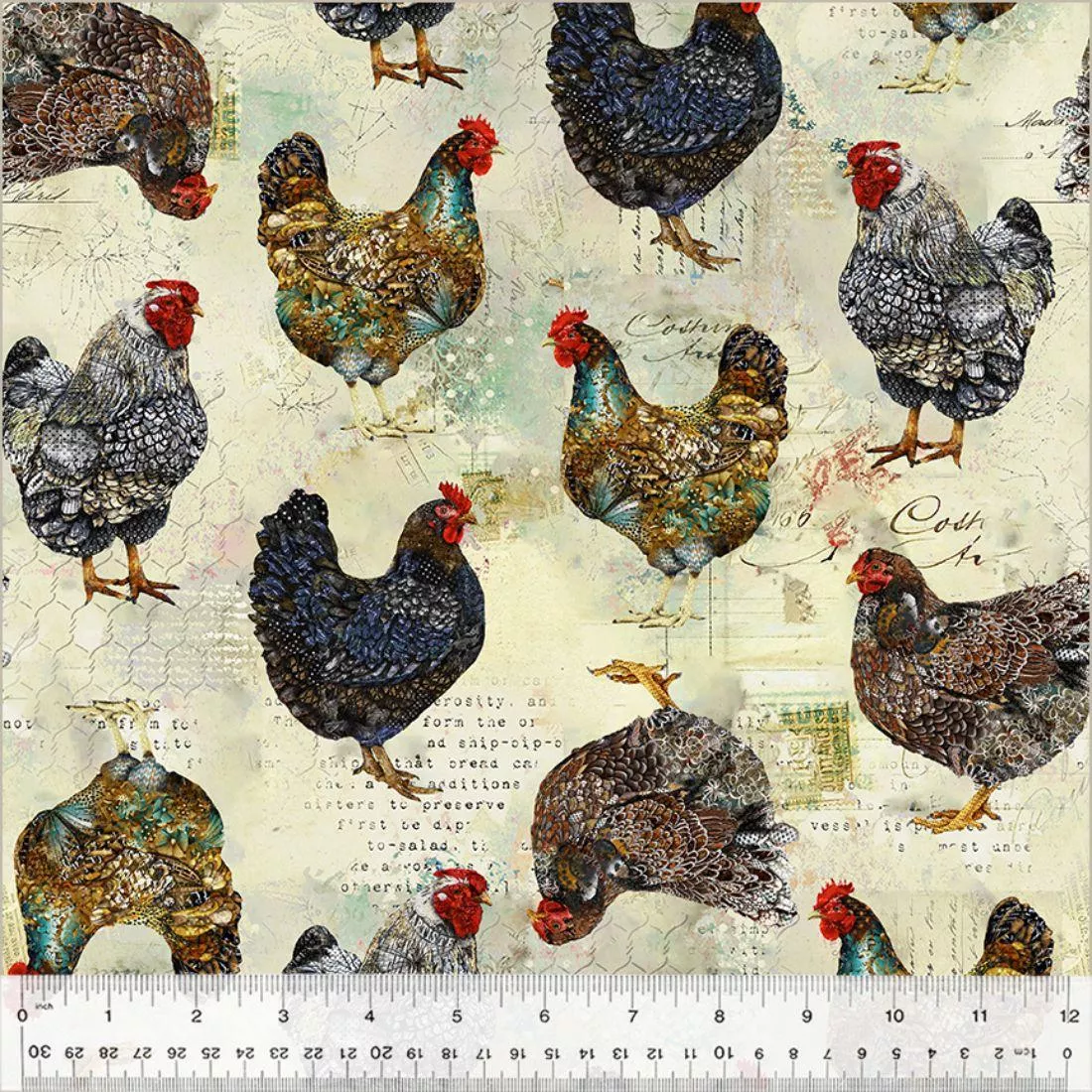 rustic-chickens-multi-by-whistler-studios Rustic Chickens Multi by Whistler Studios