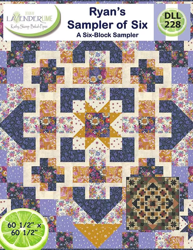 Ryan's Sampler of Six Quilt Pattern