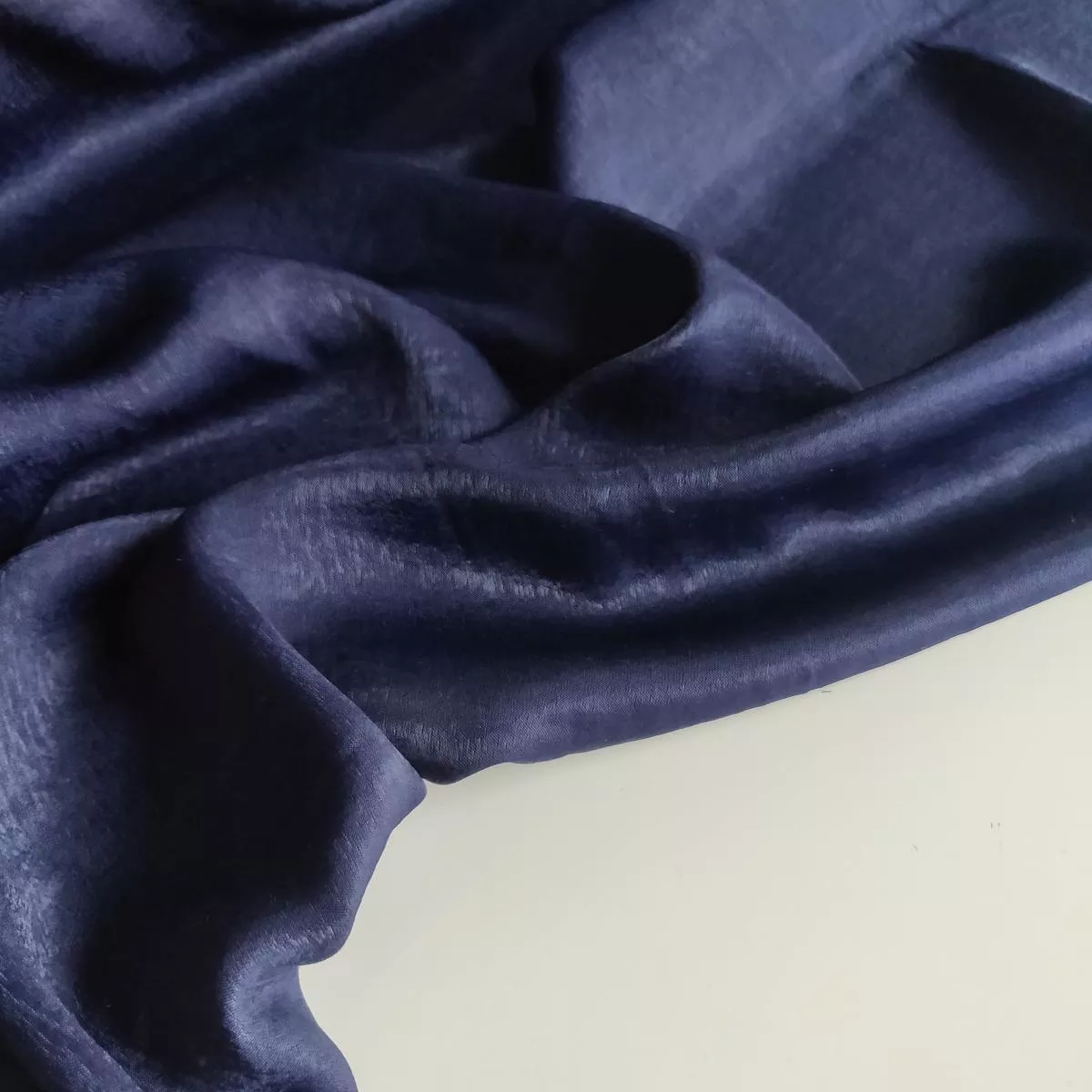 Sandwashed Satin – Navy