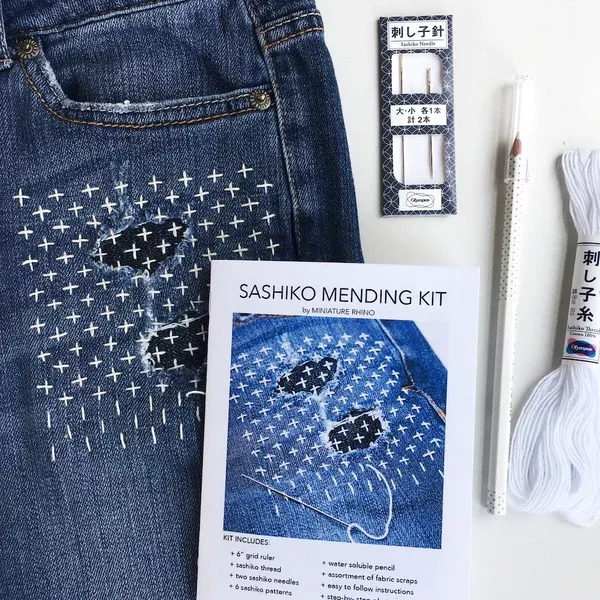 sashiko-mending-kit Sashiko Mending Kit