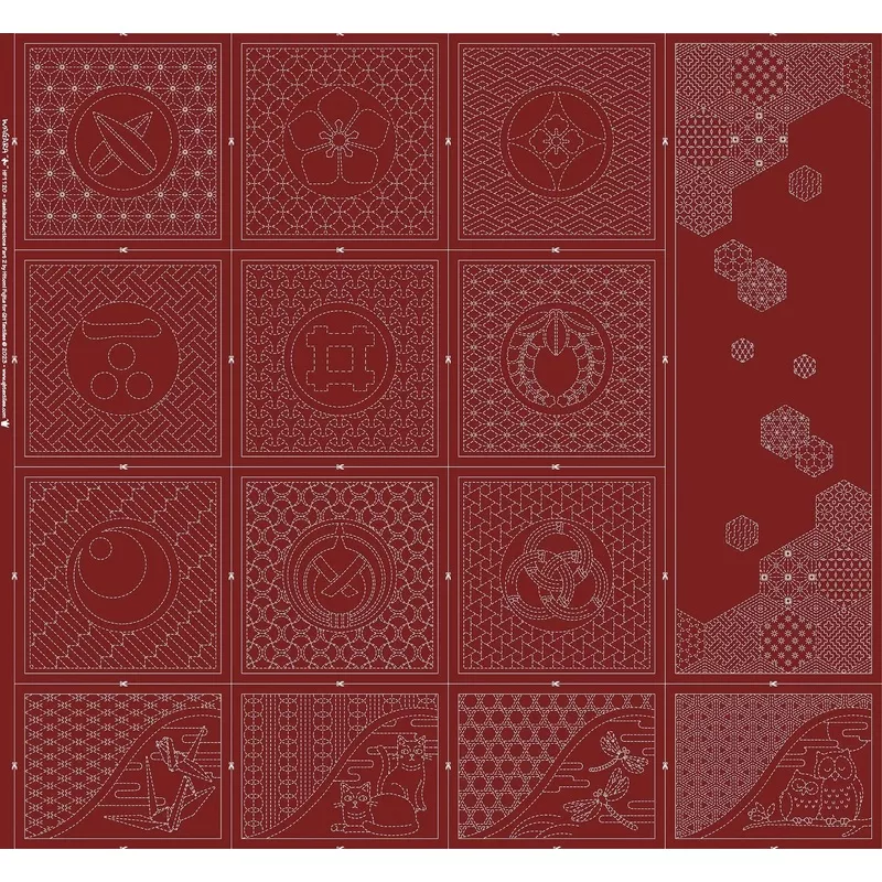 Sashiko Selections Part 2 Red