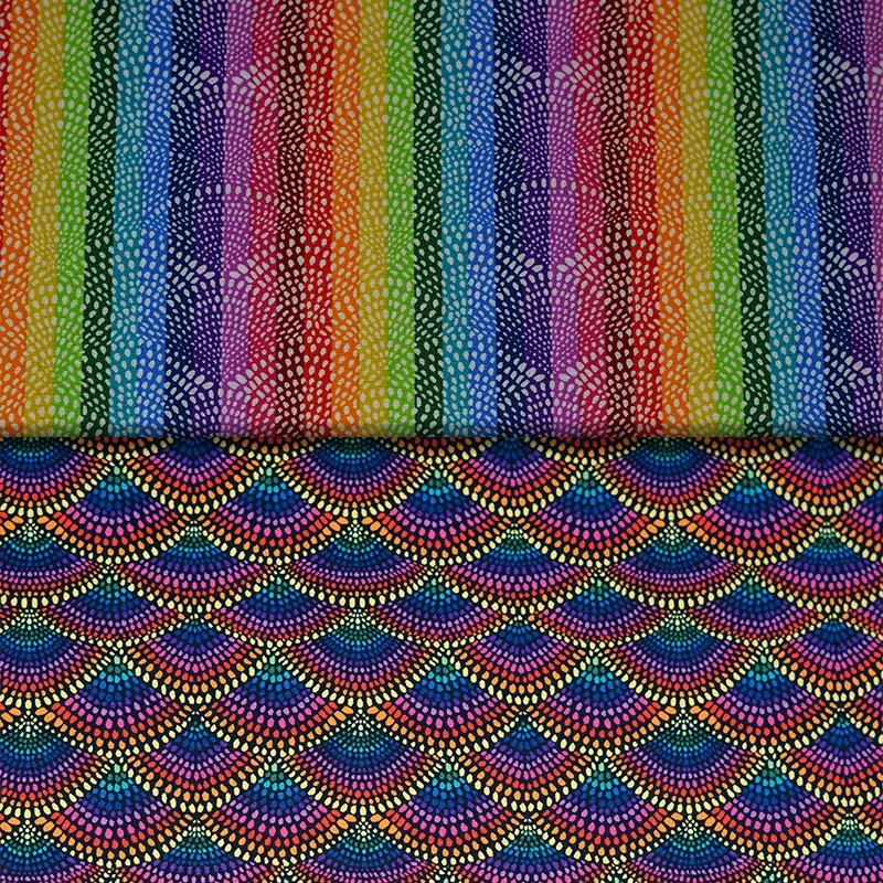 Scalloped Hills - 44/45" - 100% Cotton