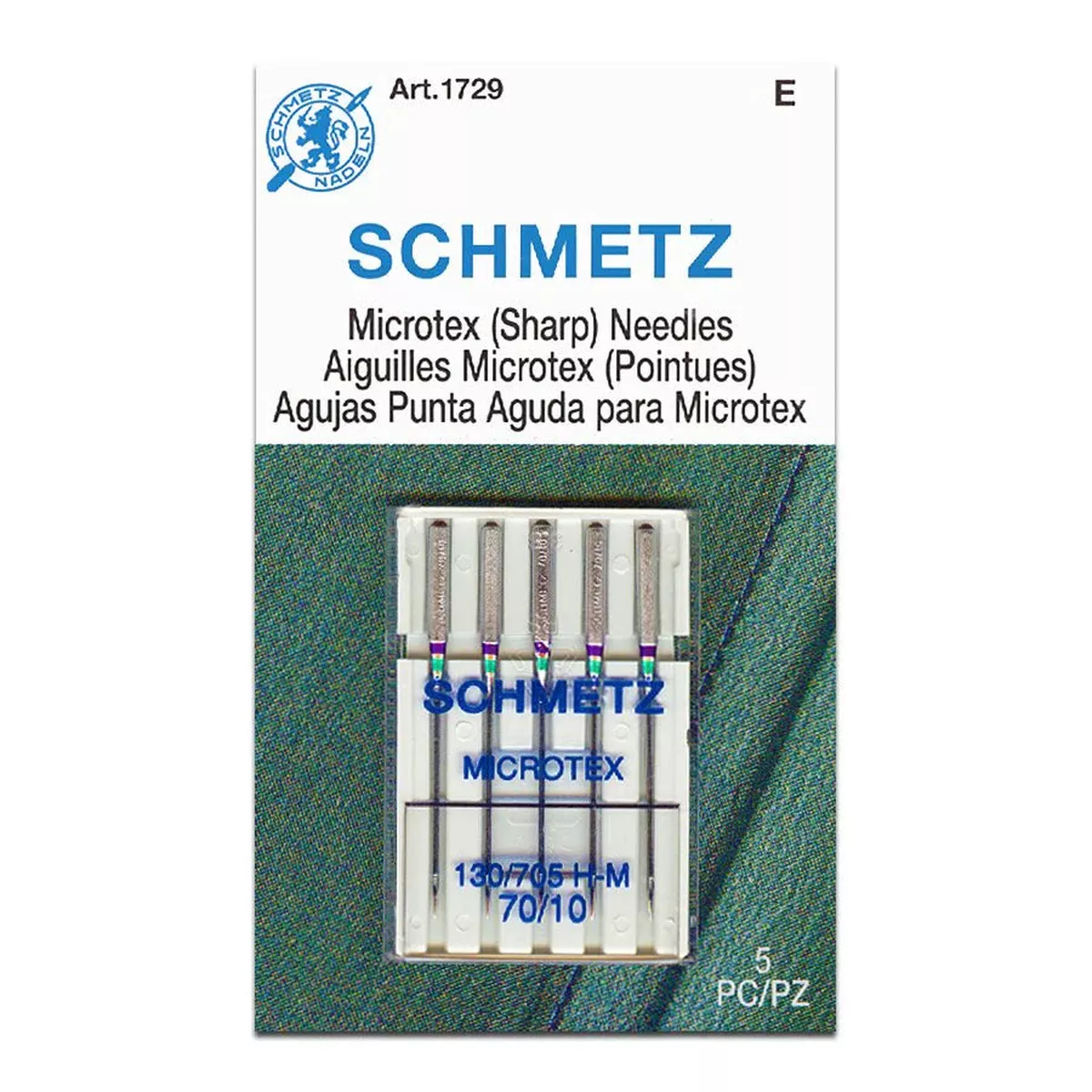 schmetz-sharp-microtex-machine-needle-size-14-90 Schmetz Sharp / Microtex Machine Needle Size 14/90