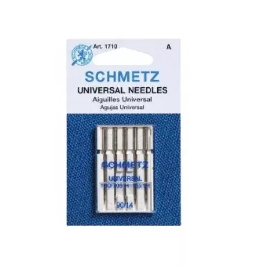 Schmetz Universal Sewing Machine Needles 90/14