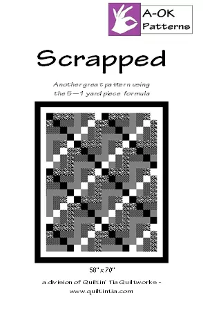 Scrapped 5-Yard Quilt Pattern