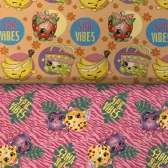 Shopkins - 45" - 100% Cotton