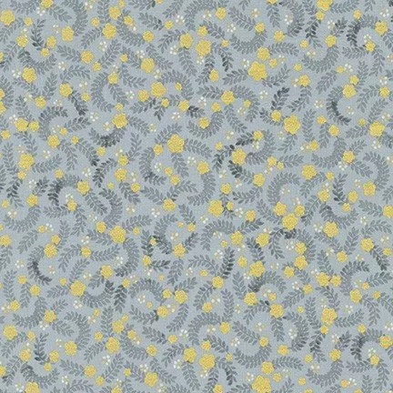 Silverstone Tiny Gold Floral Taupe