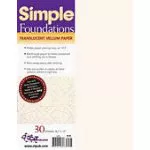 Simple Foundations Vellum Paper 30 Sheets