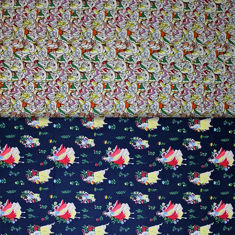 Snow White - 44" - 100% Cotton