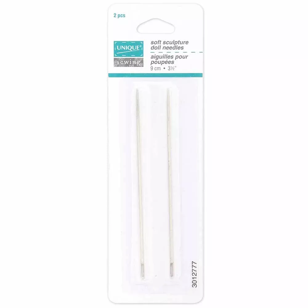 Soft Sculpture Doll Needles 9cm - UNIQUE