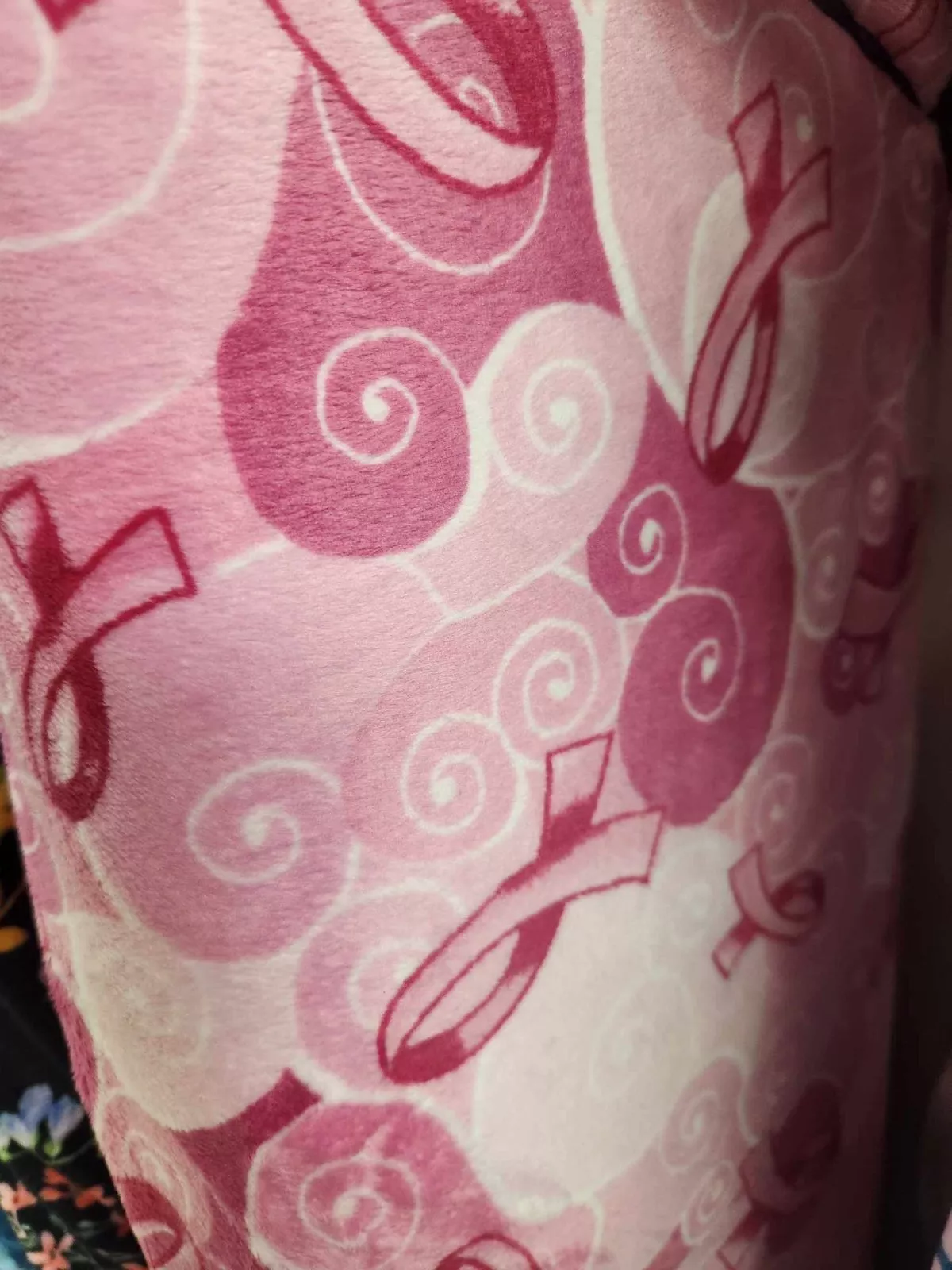 Softie Pink Ribbon Minky