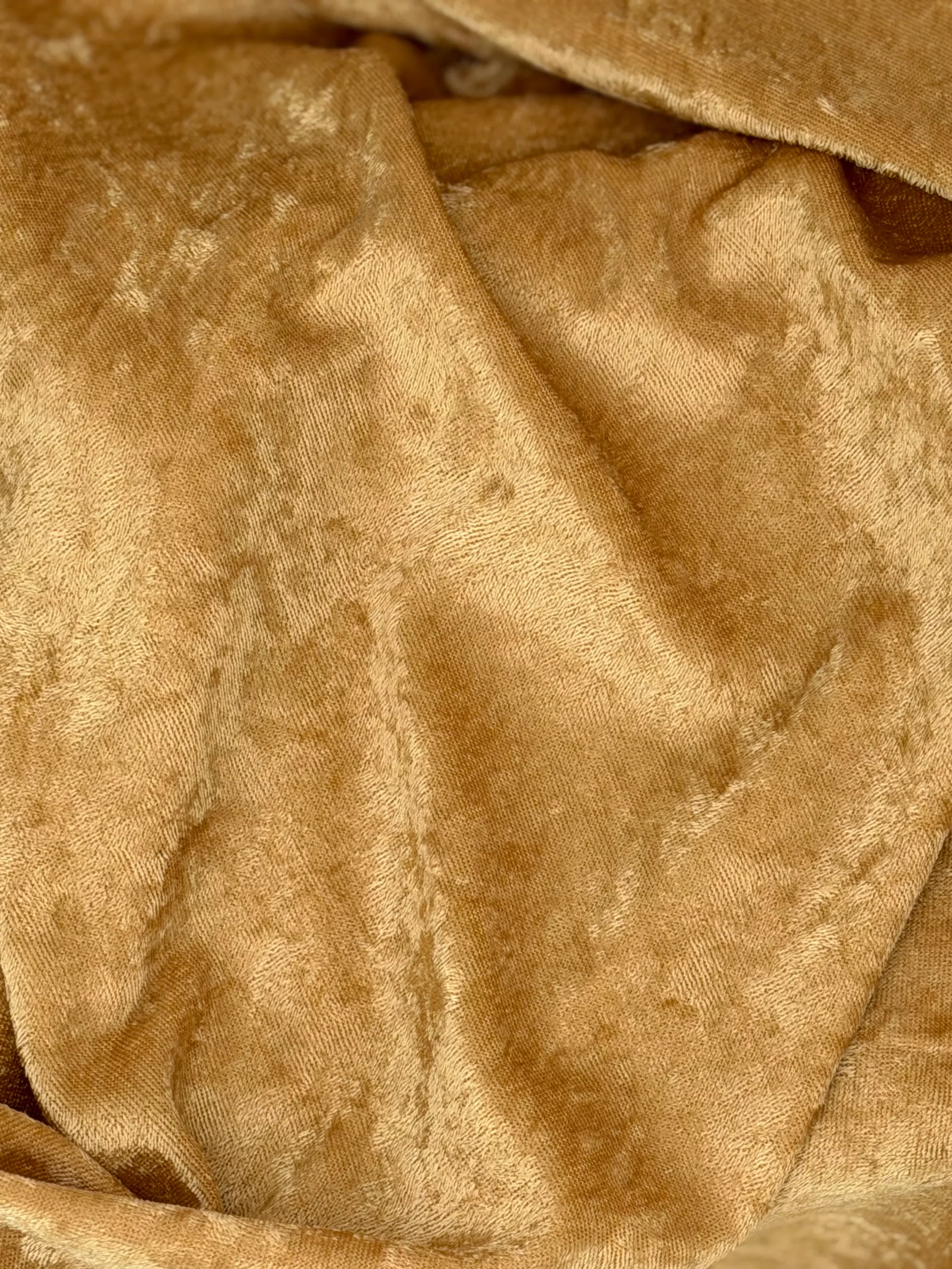 Solid Rich Gold Panne | Panne