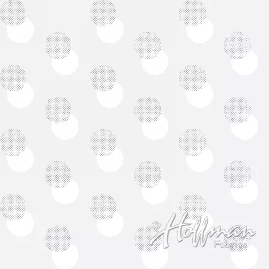 Sparkle and Fade White-Silver Dots