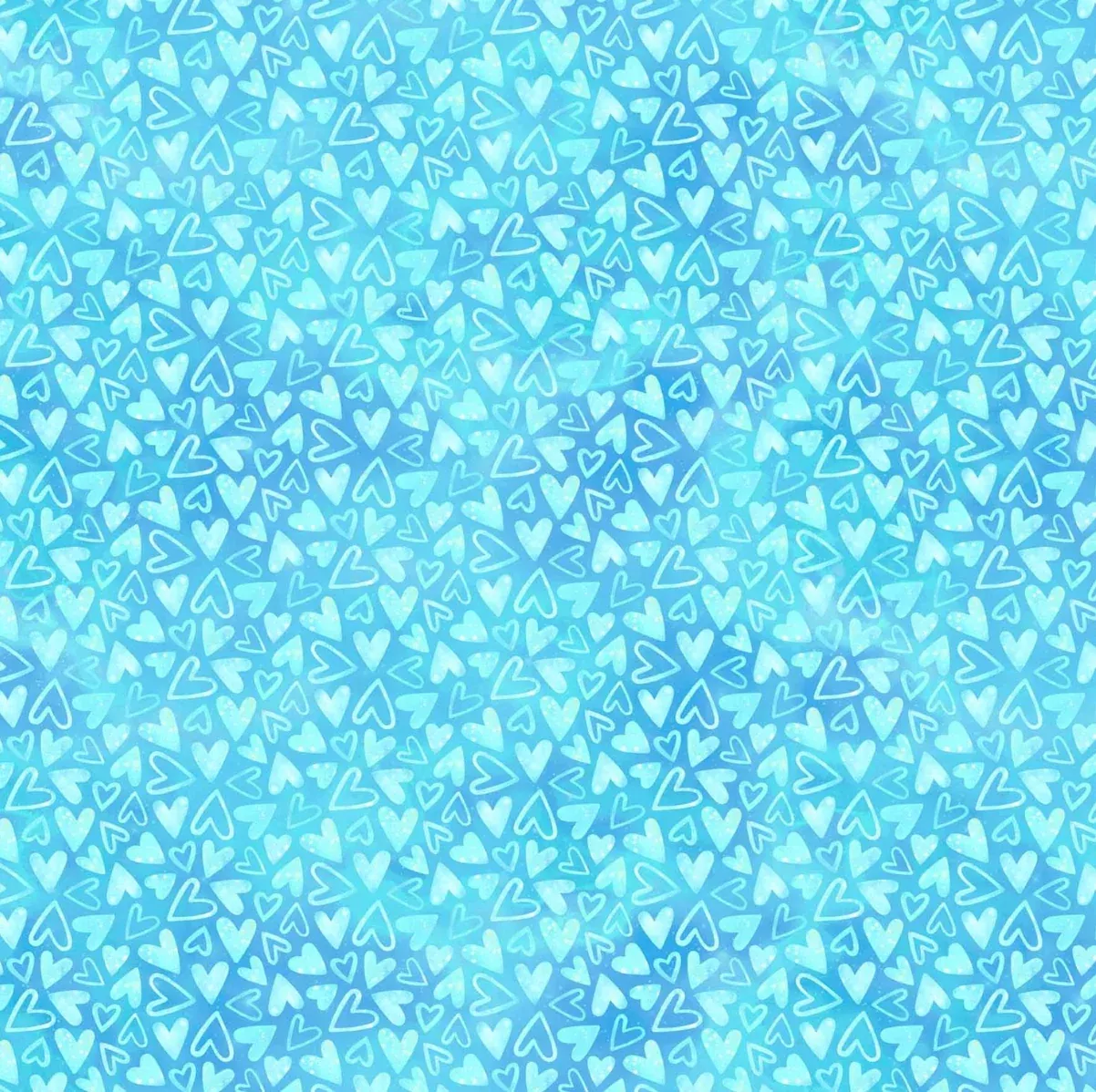Sparkle Magic Blue Hearts | Deborah Edwards | Sparkle Magic