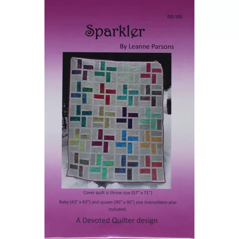 Sparkler - Quilting Pattern - Devoted Quilter