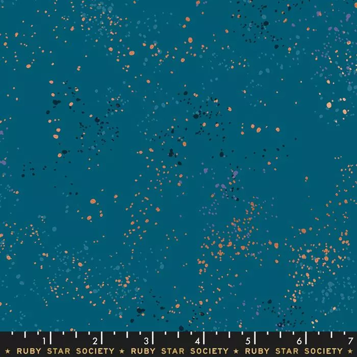 Speckled Metallic Teal RS5027 53M Ruby Star