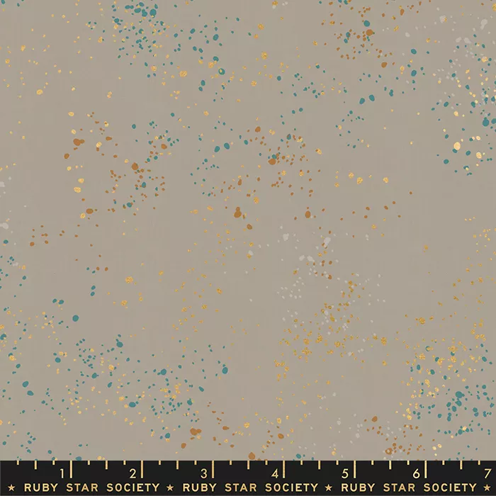 Speckled Metallic Wool