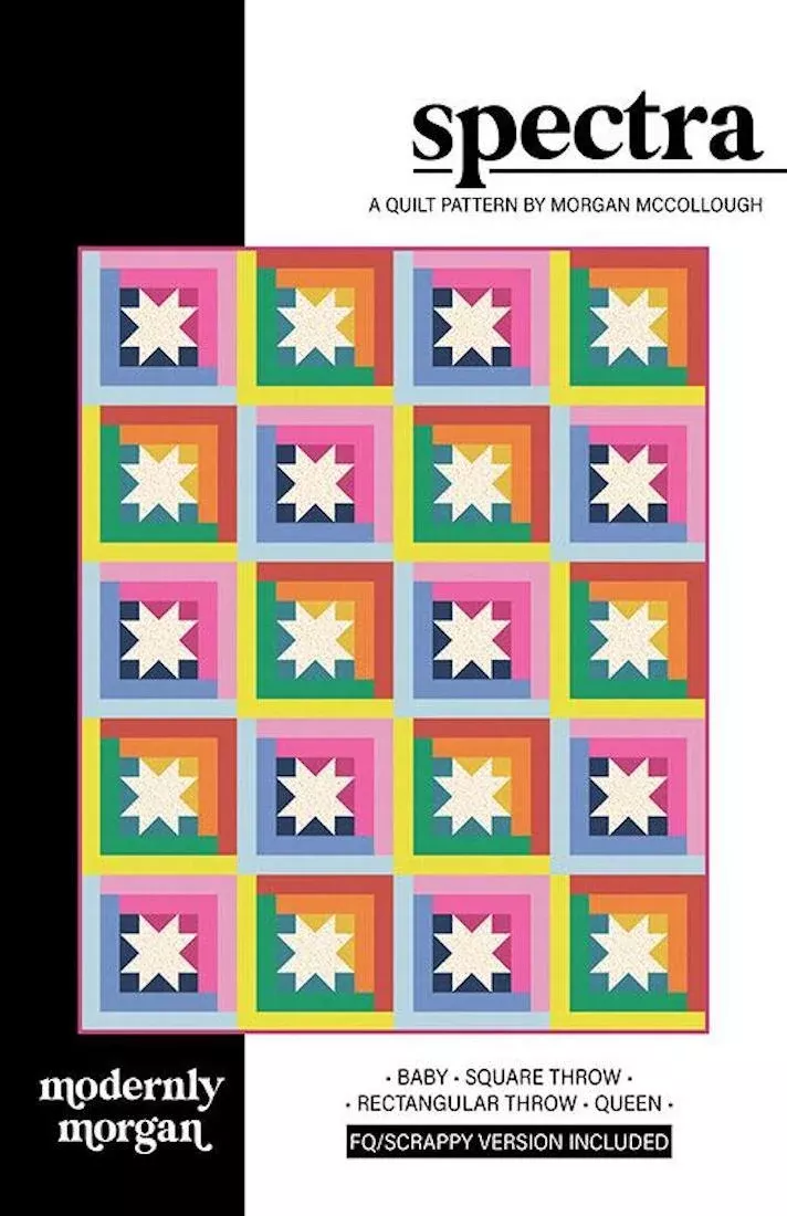 Spectra Quilt Pattern by Modernly Morgan