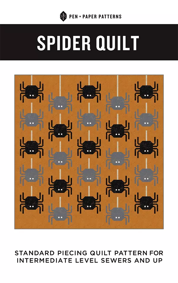 Spider Quilt Pattern by Pen and Paper