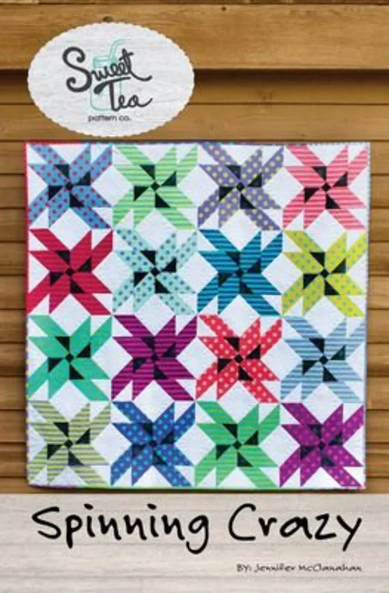 Spinning Crazy Quilt Pattern