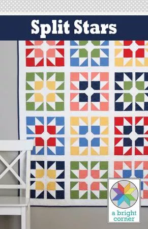 Split Stars Quilt Pattern