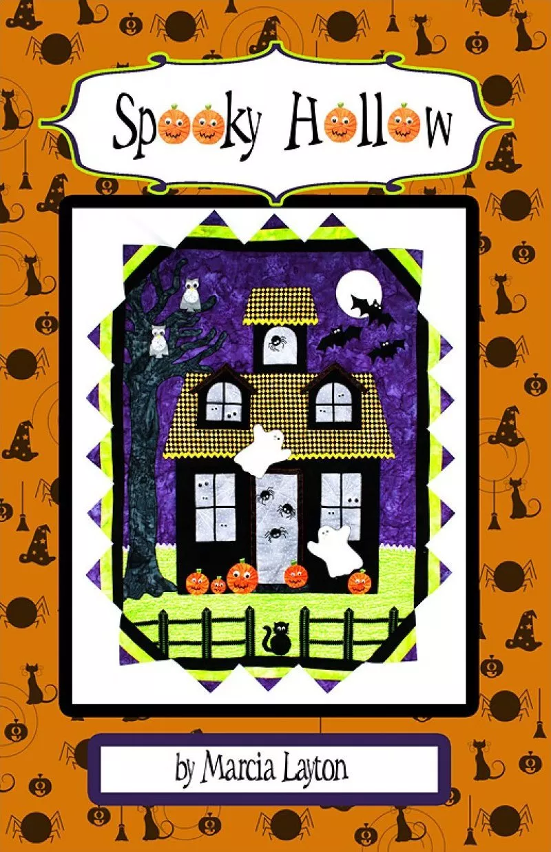 spooky-hollow-wall-quilt-pattern Spooky Hollow Wall Quilt Pattern