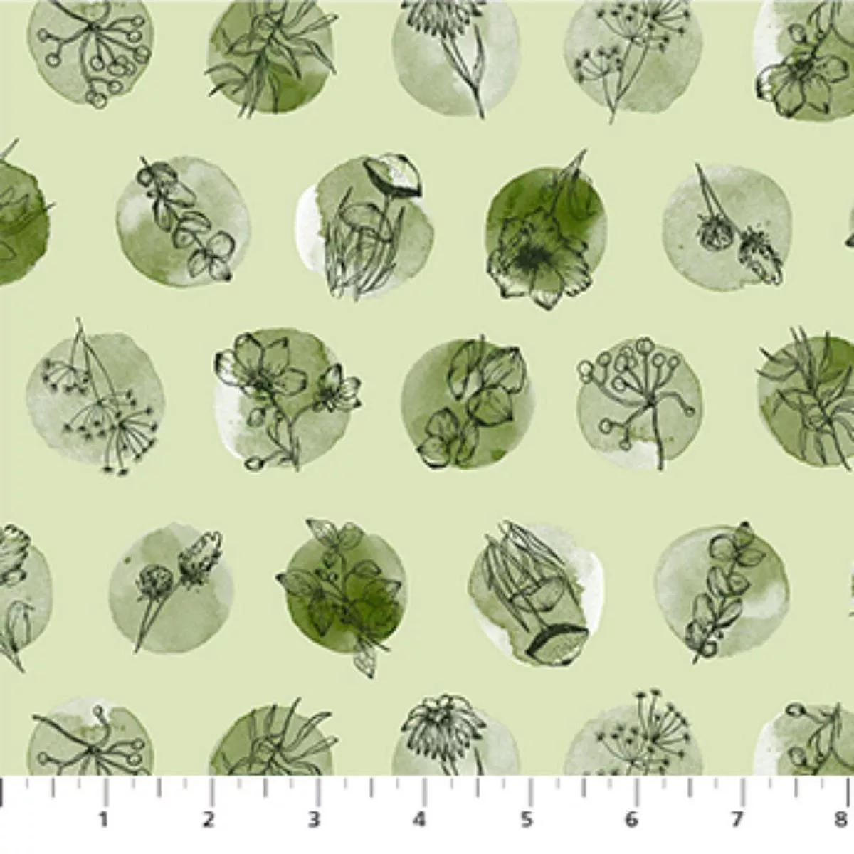 Sprigs Green by Hina Mirza