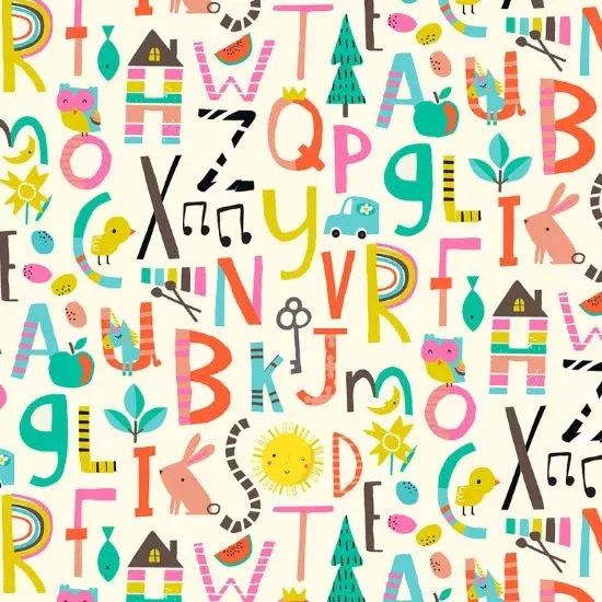 Spring Alphabet D2333