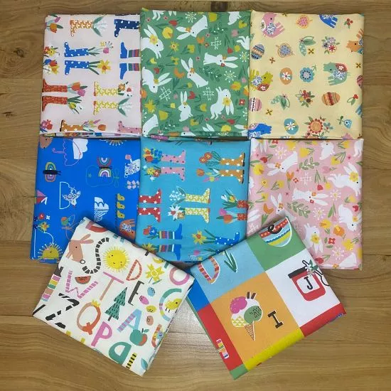 Spring Alphabet Fat Quarter Bundle