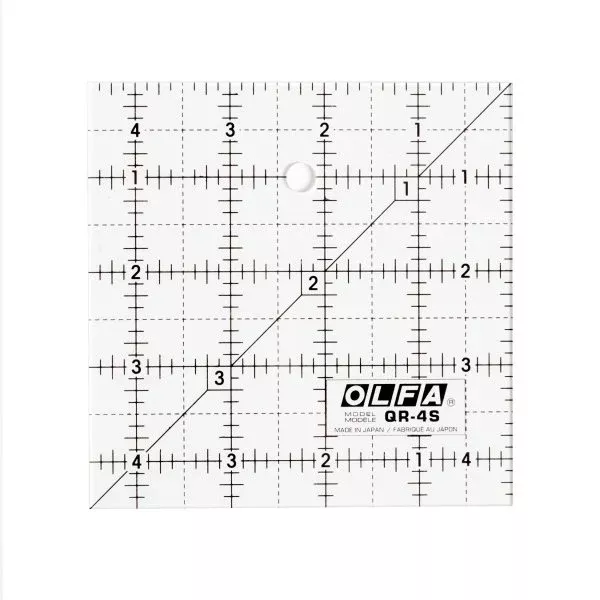 Square Frosted Acrylic Ruler - OLFA