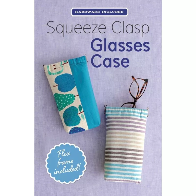 Squeeze Clasp Glasses Case