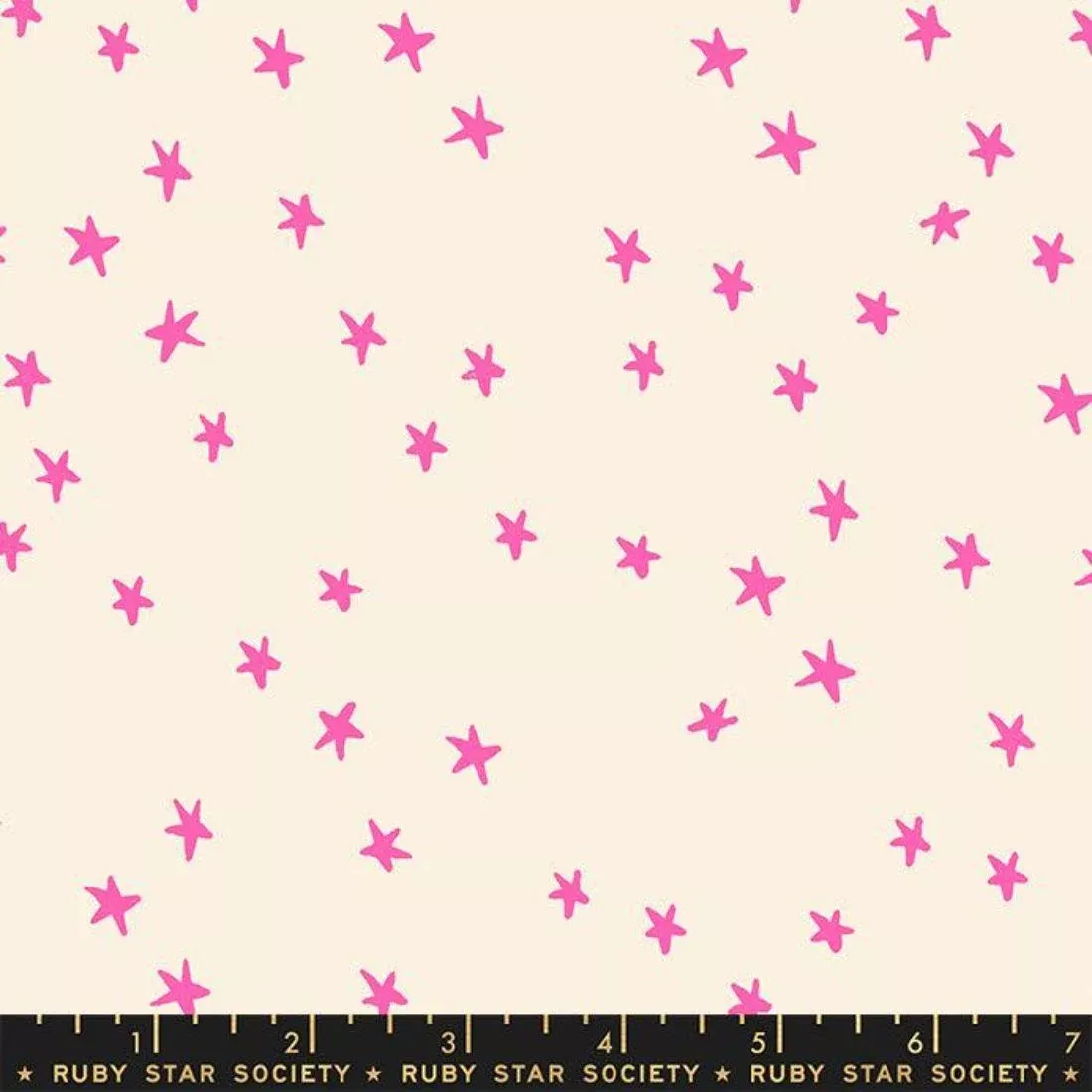 Starry Neon Pink by Ruby Star Society