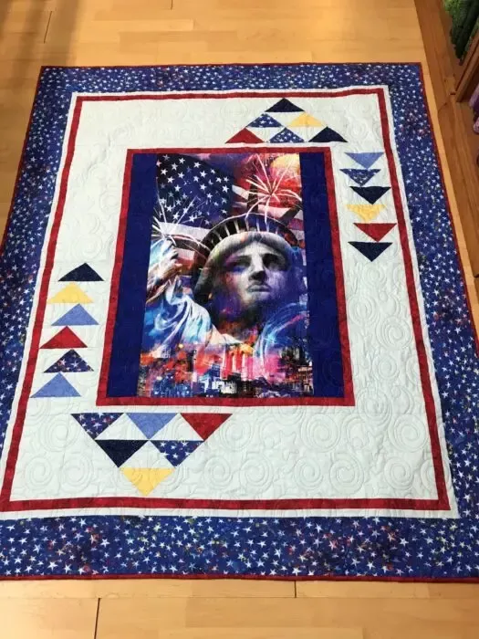 statue-liberty-quilt-kit Statue of Liberty Quilt Kit