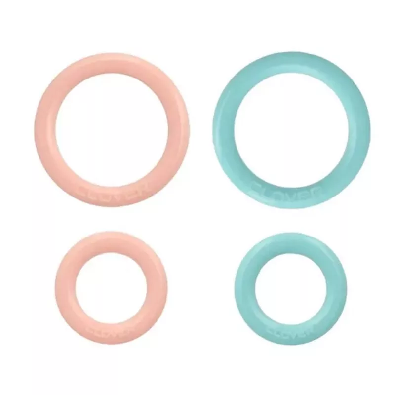 stitch-ring-markers-clover Stitch Ring Markers - Clover