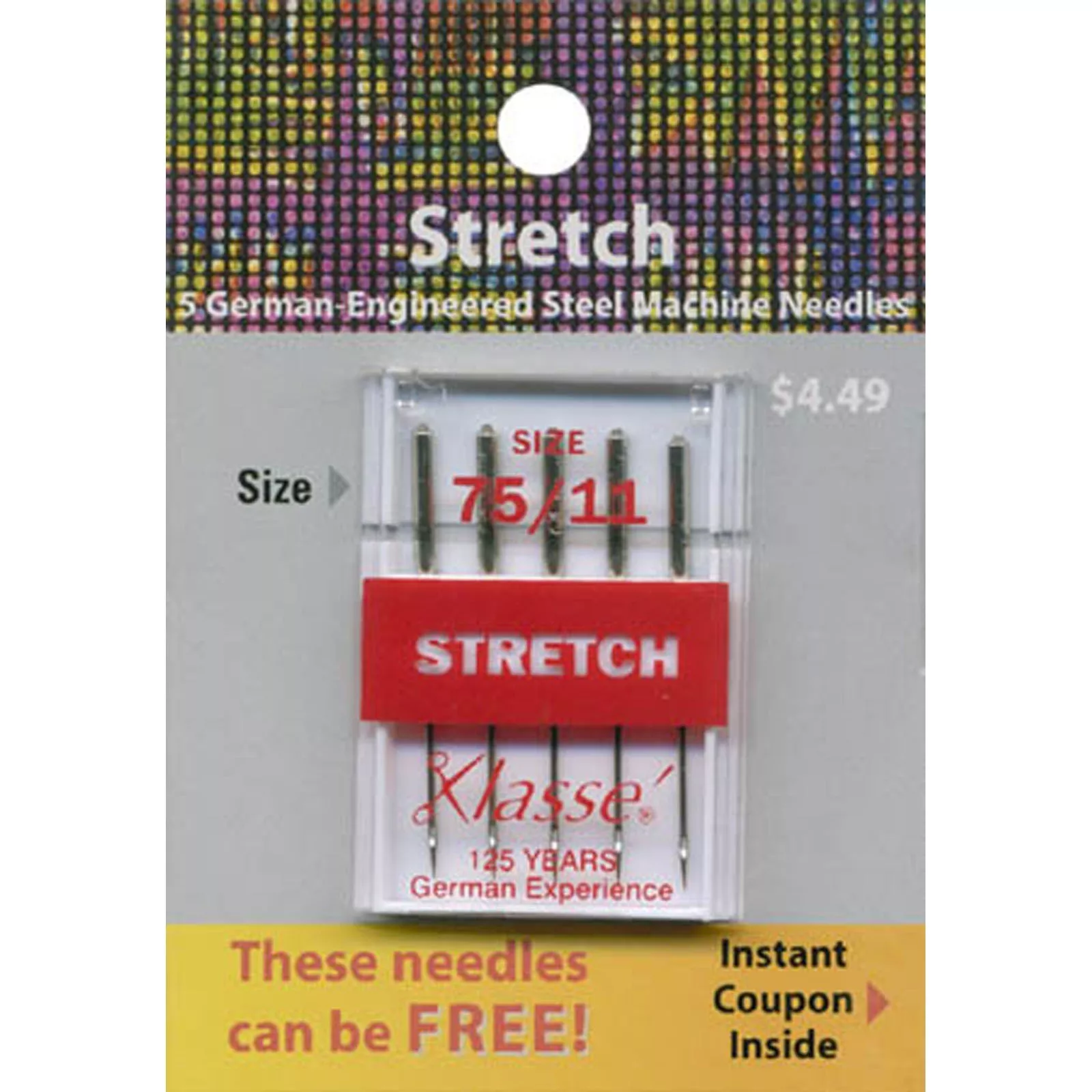 Stretch Needles - Size75/11Klasse'