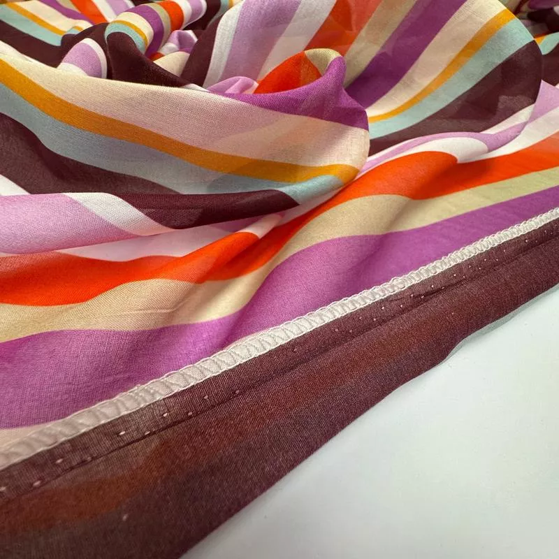 striped-multicolour-viscose-batiste Striped Multicolour Viscose Batiste