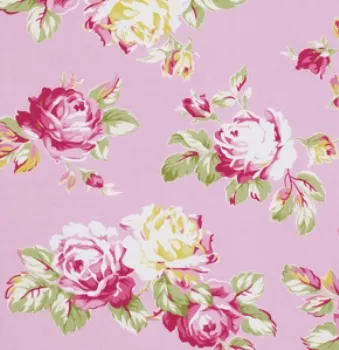 Sunshine Roses – PWTW068-Pink (Fat 1/4)