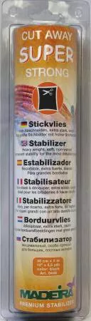 Super Strong Cut Away Stabilizer Black