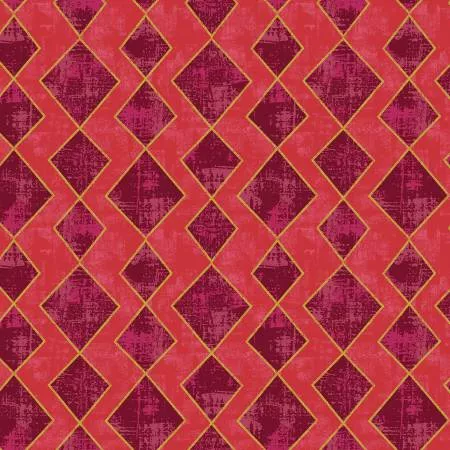 Swatch Argyle Sangria