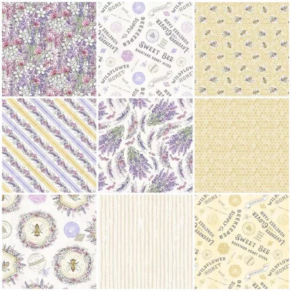 Sweet Honey Bee Fat Quarters