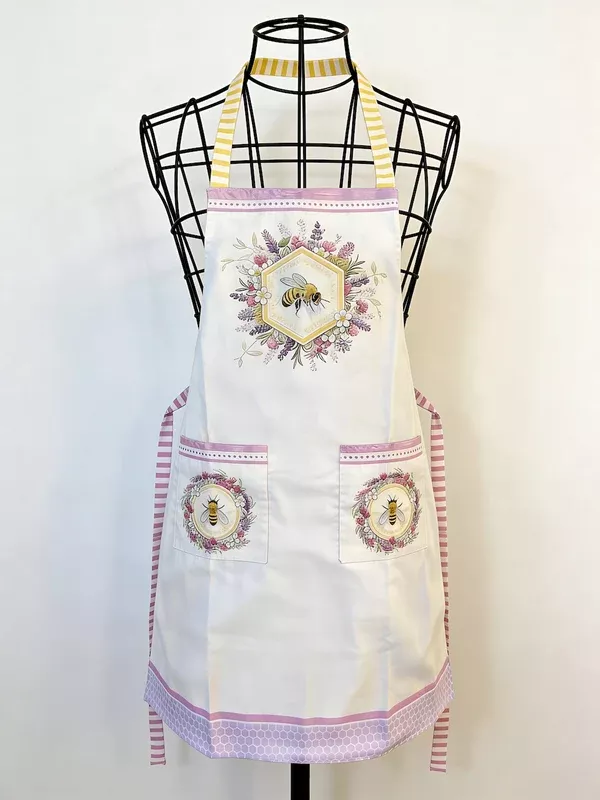 sweet-honey-bee-lavender-apron-kit Sweet Honey Bee and Lavender Apron Kit