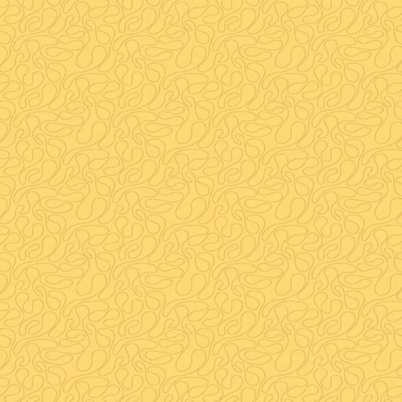 swirly-lines-in-yellow-cotton Swirly Lines in Yellow | Cotton