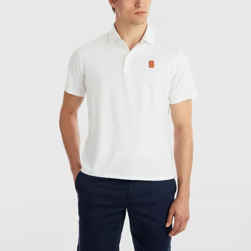syracuse-draddy-sport-ryan-polo-collegiate-white SYRACUSE | DRADDY SPORT RYAN POLO | COLLEGIATE WHITE